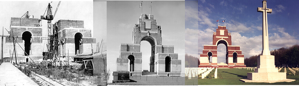 Thiepval Memorial through the ages