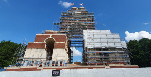 Restoration of Thiepval Memorial