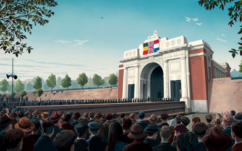 The Menin Gate - Tom Cole