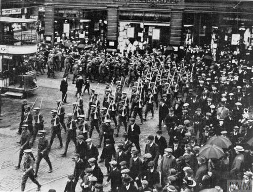 Members of the Ulster Volunteer Force in Belfast