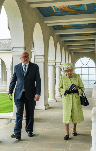 Queen Elizabeth at Runnymede