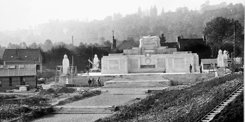 La Ferte Sous Jouarre under construction