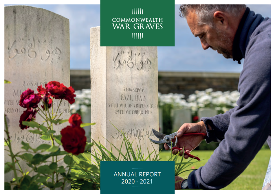 Annual report cover 2020-2021