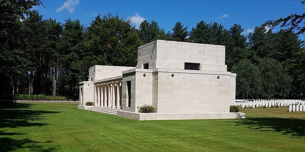 Buttes New British Cemetery, New Zealand memorial